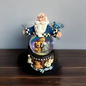 Noah's Ark 3D Resin Snow Globe Decor 4.5” Tall With Noah On Top
